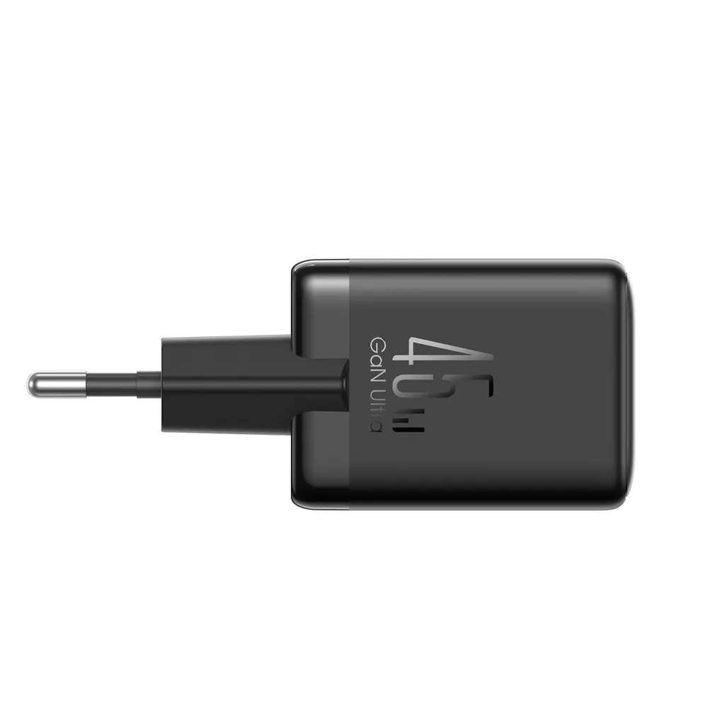 Caricabatterie Rete Joyroom JR-TCG17, 45W, 3A, 2 x USB-C, Nero