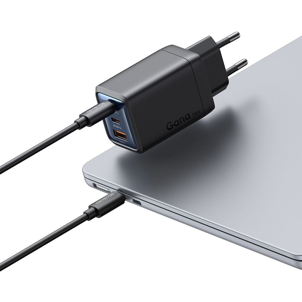 Chargeur Réseau McDodo CH-0970 Gana Mini, 67W, 3A, 1 x USB-A - 2 x USB-C, Noir