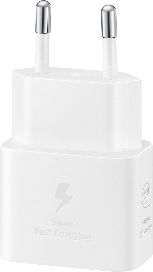 Chargeur réseau Samsung, 25W, 3A, 1 x USB-C, blanc EP-T2510NWEGEU