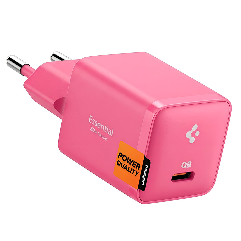 Spigen EE301EU Arcstation Essential Wall Charger, 30W, 3A, 1 x USB-C, Pink ACH10449