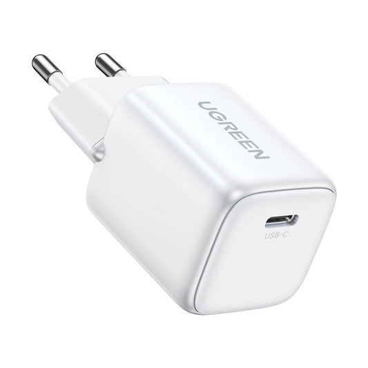 Netzwerk-Ladegerät UGREEN CD318, 20W, 3A, 1 x USB-C, Weiß