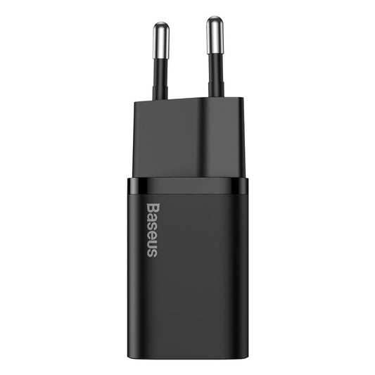 Caricatore di rete Baseus Super Si, 30W, 3A, 1 x USB-C, nero CCSUP-J01