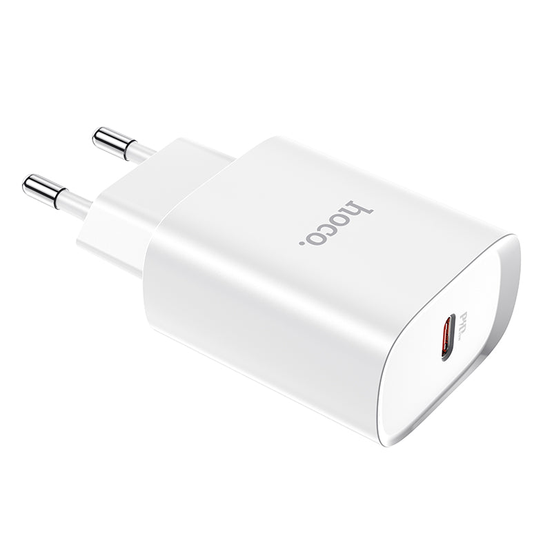 Chargeur réseau HOCO N14, 20W, 3A, 1 x USB-C, blanc