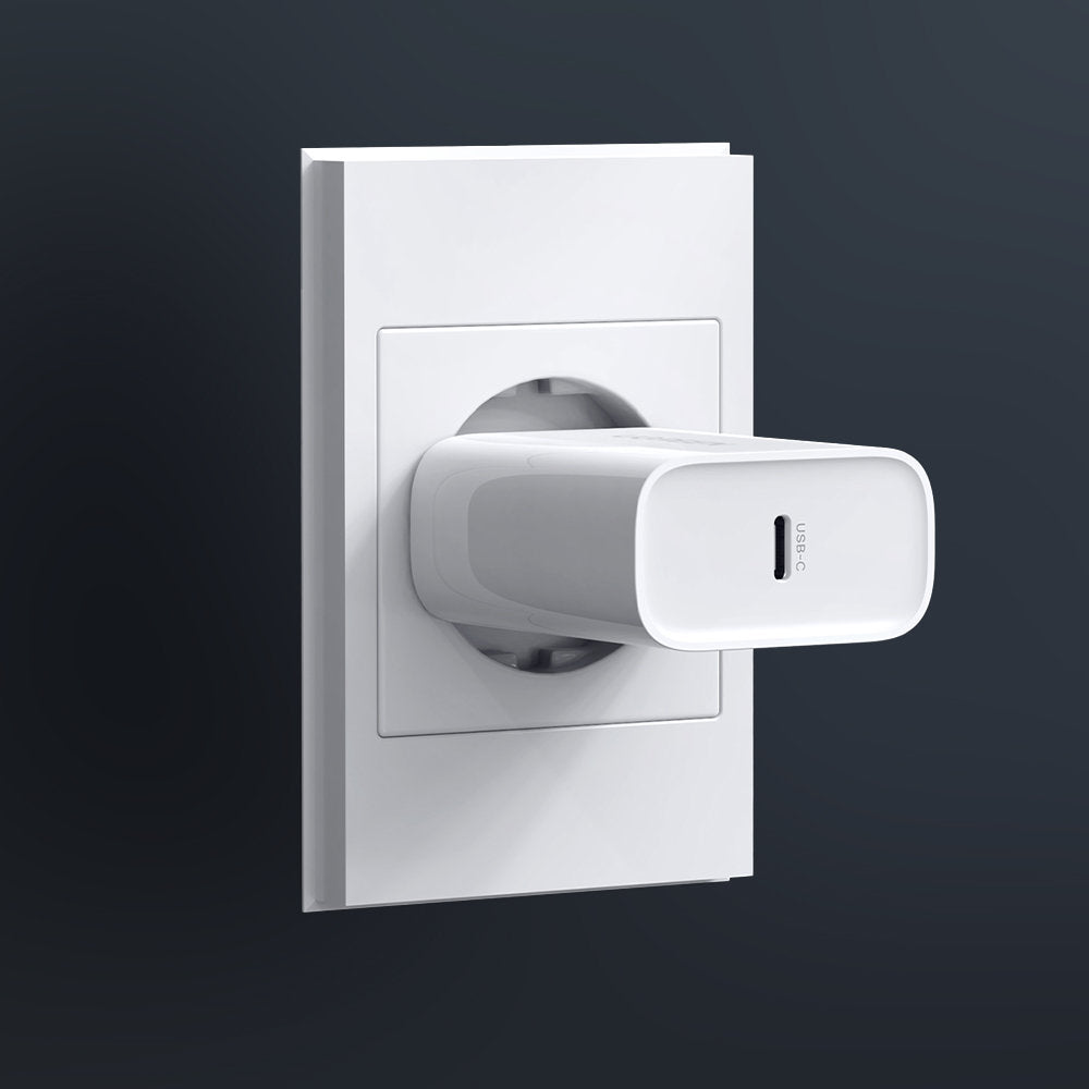 Caricatore di rete UGREEN CD127, 30W, 3A, 1 x USB-C, Bianco
