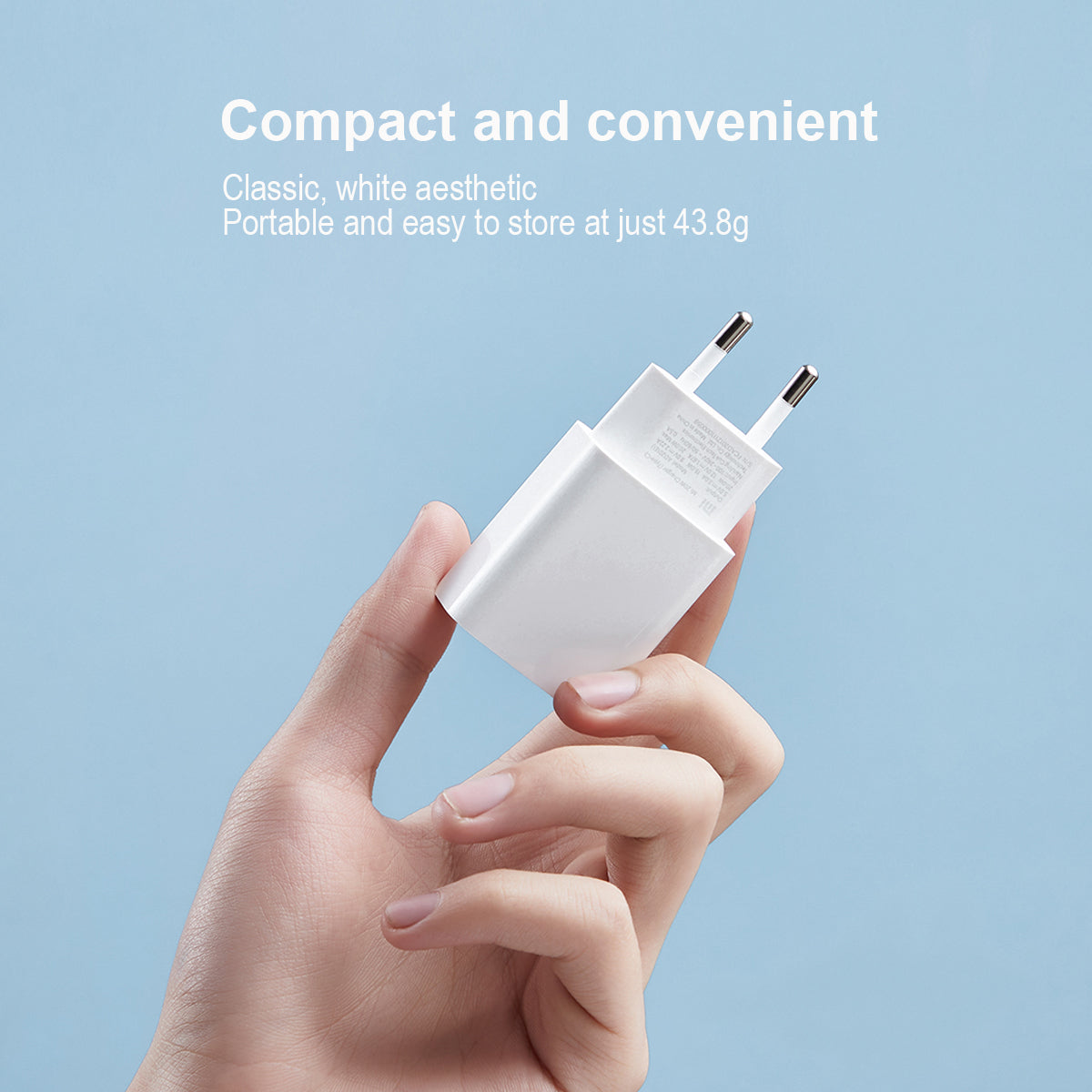 Caricabatterie di rete Xiaomi, 20W, 3A, 1 x USB-C, bianco BHR4927GL