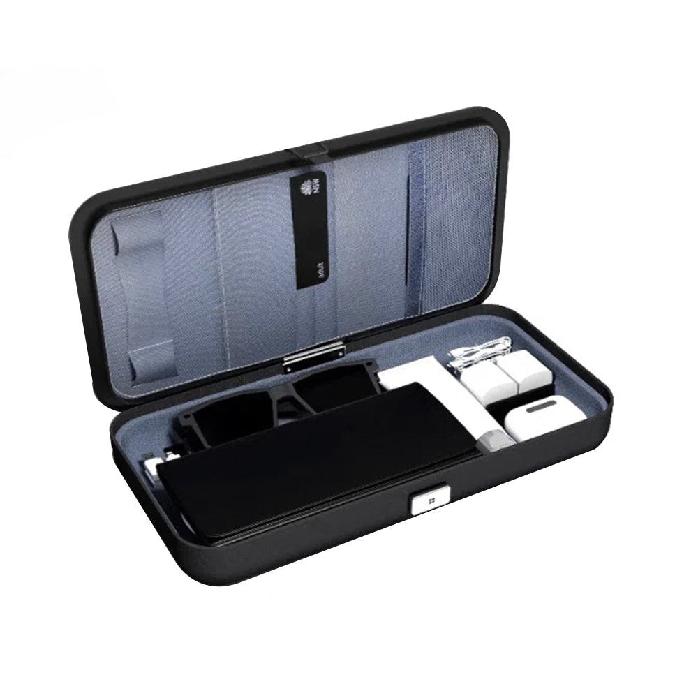 Caricabatterie Wireless Retea Edizard PowerCube 3in1, 65W, 3.25A, 1 x USB-C, Grigio