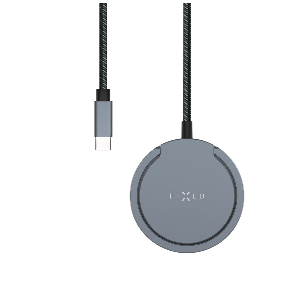 Caricabatterie Wireless Fixed Ring, 15W, 1.67A, Grigio