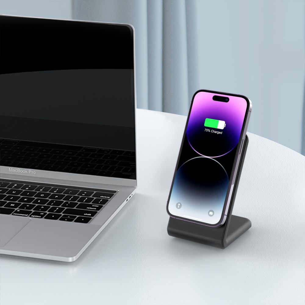 MagSafe Tech-Protect QI15W-A38, 15W, 1,67A, Schwarz