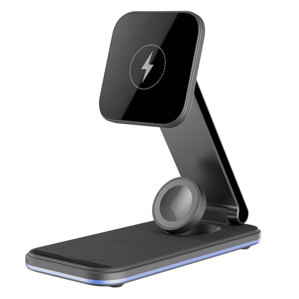 Wireless-Netzladegerät Proove Energy Fold 3in1, 15W, 1.67A, Schwarz WSEF15010001