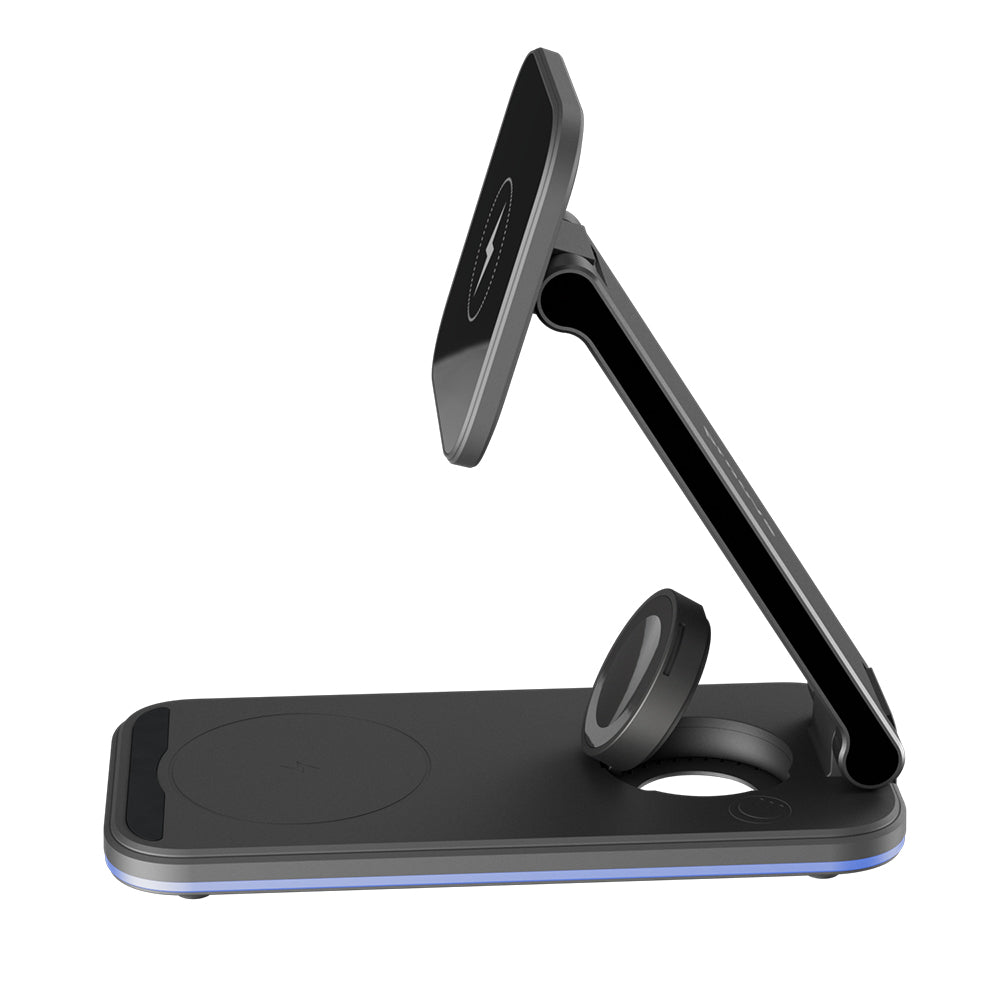 Wireless-Netzladegerät Proove Energy Fold 3in1, 15W, 1.67A, Schwarz WSEF15010001