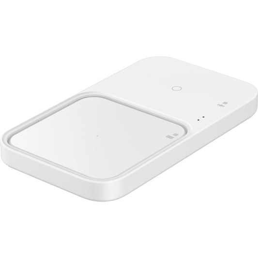 Chargeur sans fil Samsung Duo, 15W, 1,67A, blanc EP-P5400TWEGEU