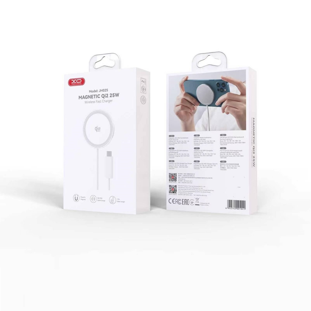 Wireless-Netzteil XO Design JH025, 25W, Weiß