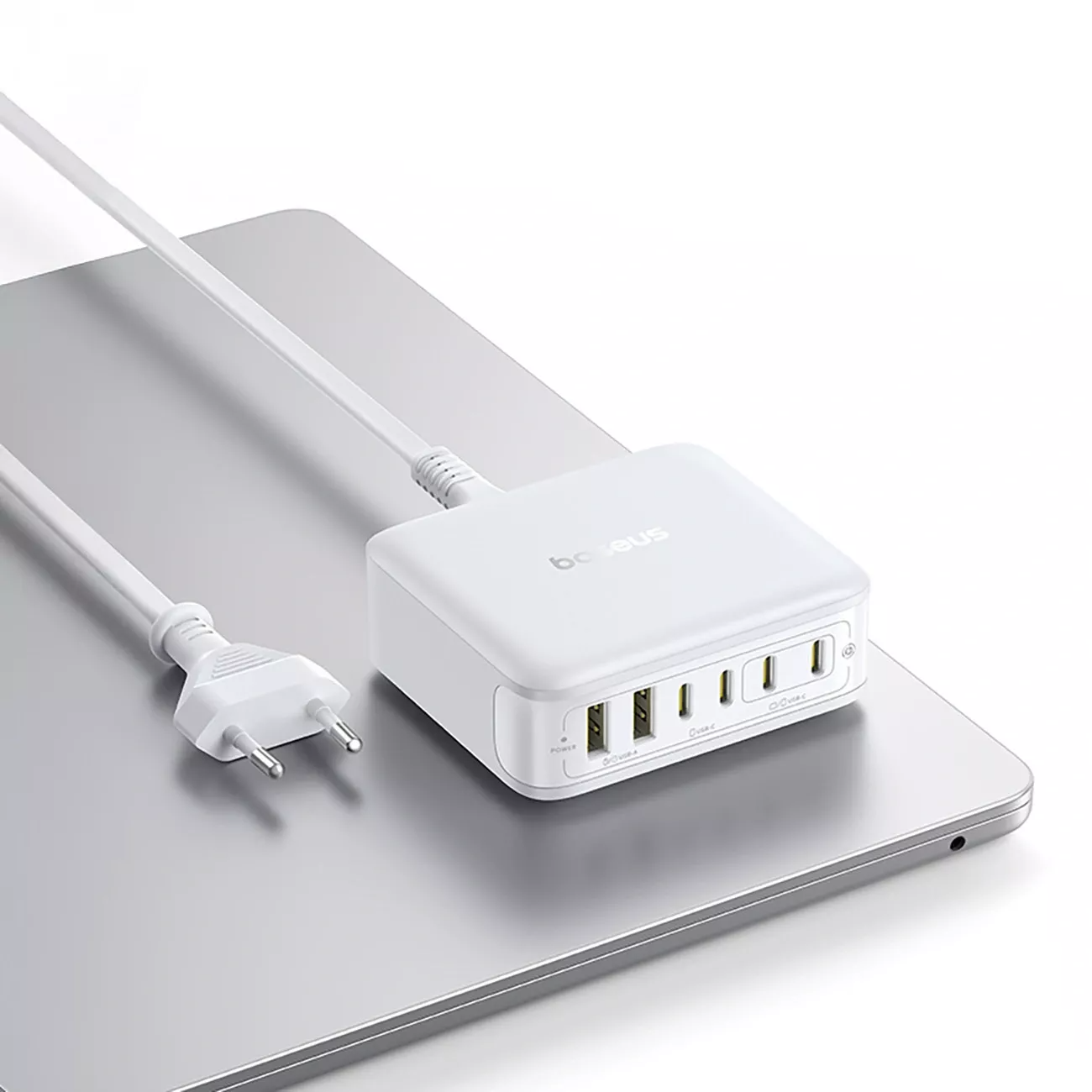 Chargeur Station Baseus EnerFill FH21, 120W, 2 x USB-A - 4 x USB-C, Blanc E0120T01