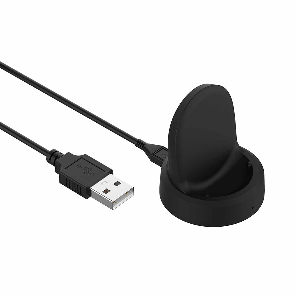 Caricabatterie Wireless Techsuit TSC3 per Samsung Galaxy Watch Series, USB-A, Nero