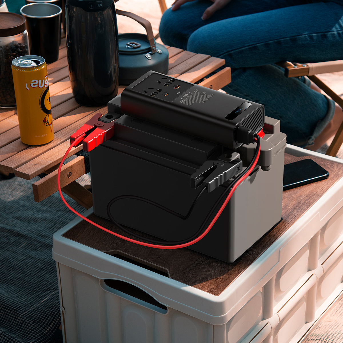 Invertitore Elettrico Auto Baseus, 300W CGNB010101