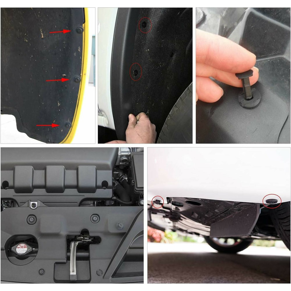 Kit Clips / Molle Auto OEM, 200in1