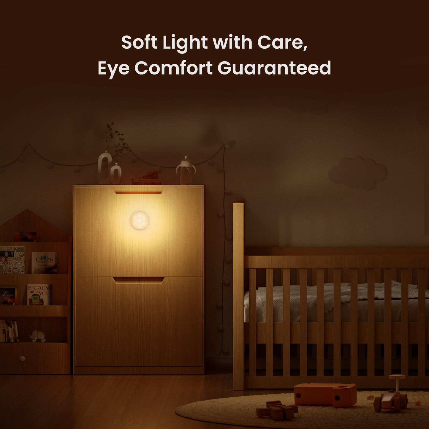 Lampada LED da notte Yeelight Polaris 2, Sensore, Bianca YLYYD-0024