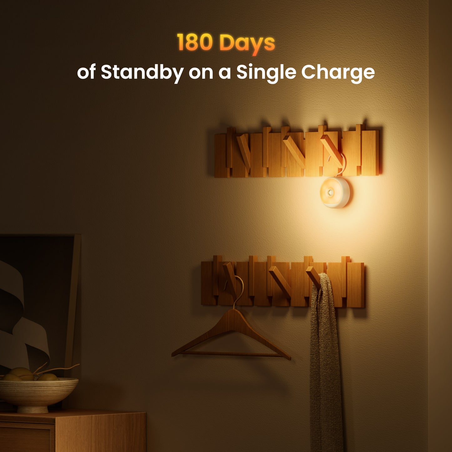 Lampada LED da notte Yeelight Polaris 2, Sensore, Bianca YLYYD-0024