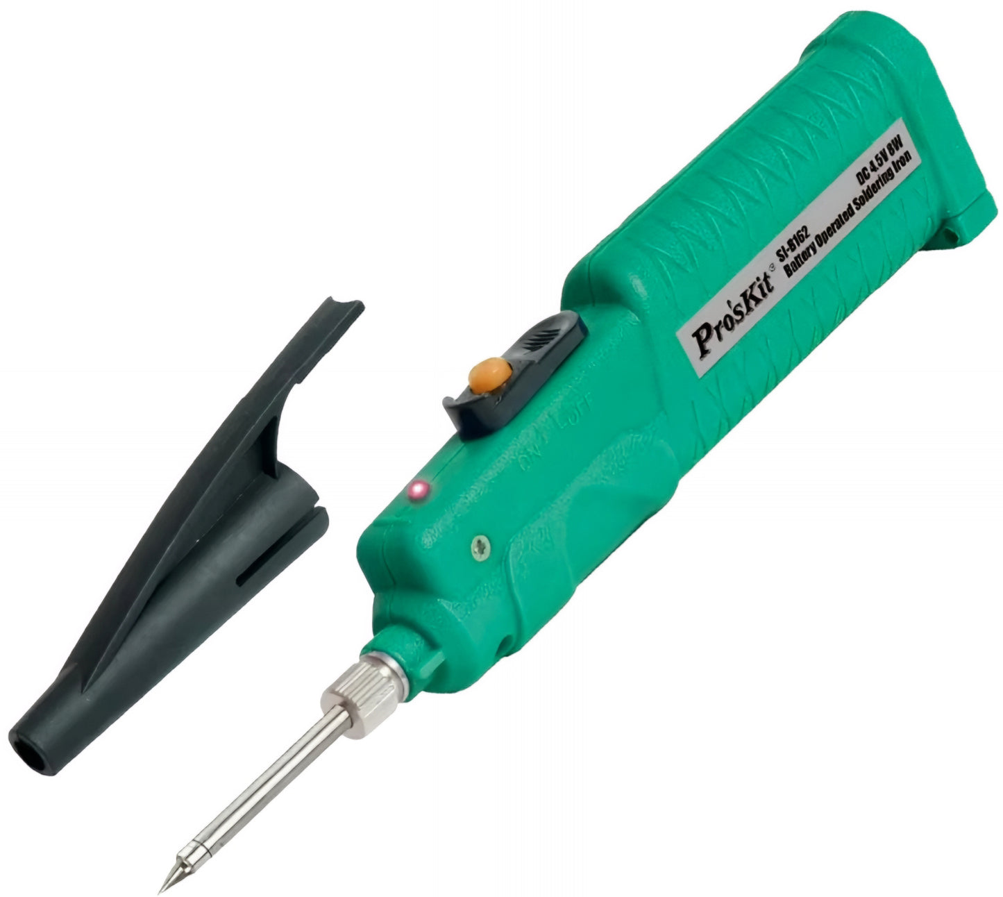 Pro'sKit SI-B162 Batterie-Lötkolben 8W | 300-450°C | Tragbar | Grün
