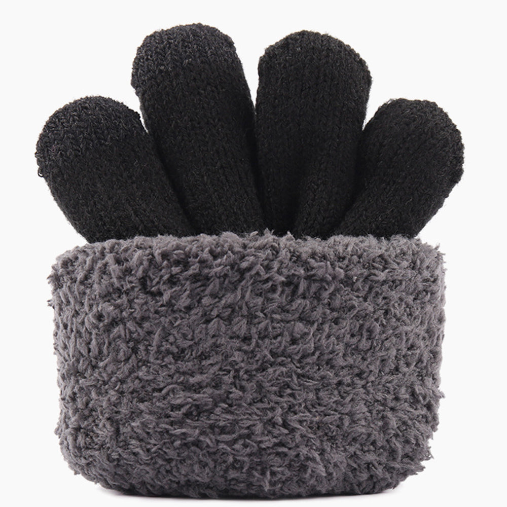 Winter-Touchscreen-Handschuhe Iwarm ST0005, Größe 21cm, Schwarz
