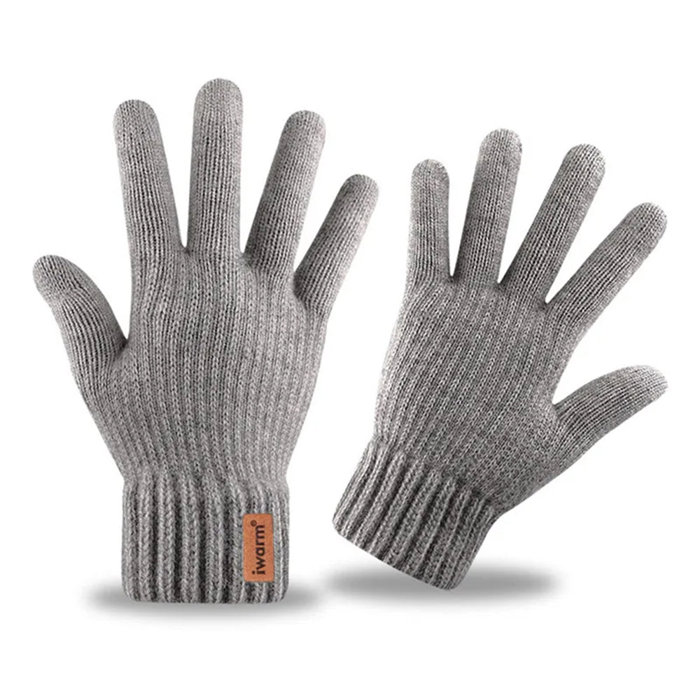 Winter-Touchscreen-Handschuhe Iwarm ST0016, Größe 22cm, Grau