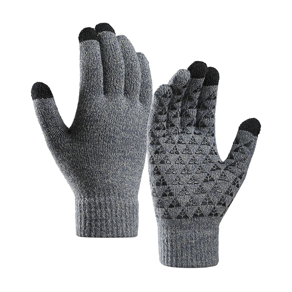Winter-Touchscreen-Handschuhe Iwarm ST0018, Größe 23cm, Grau
