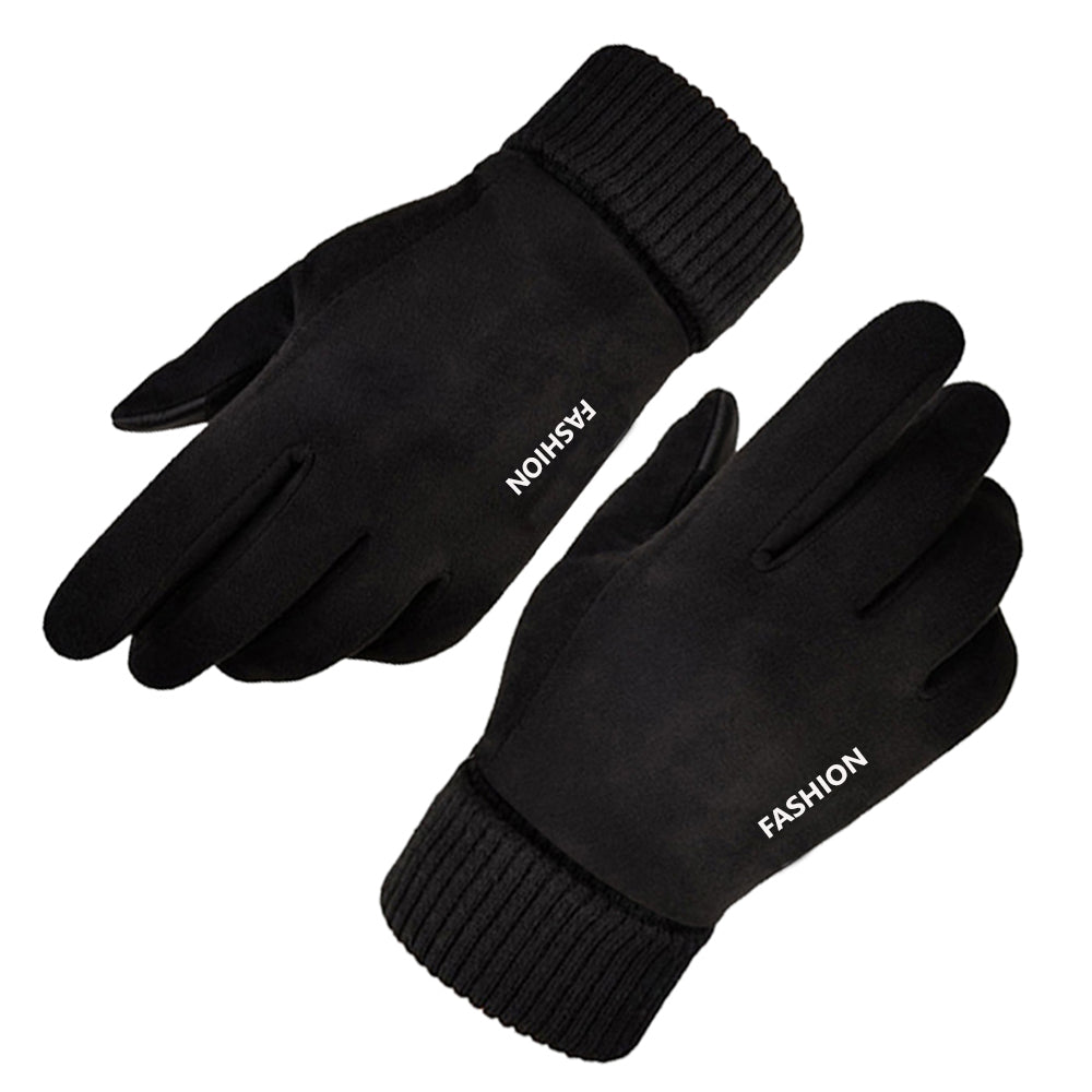 Unisex Winter-Touchscreen-Handschuhe Techsuit ST0010, Einheitsgröße, Schwarz