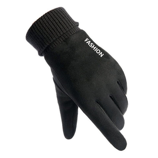 Guanti Invernali Tattici Unisex Techsuit ST0010, Taglia Universale, Neri