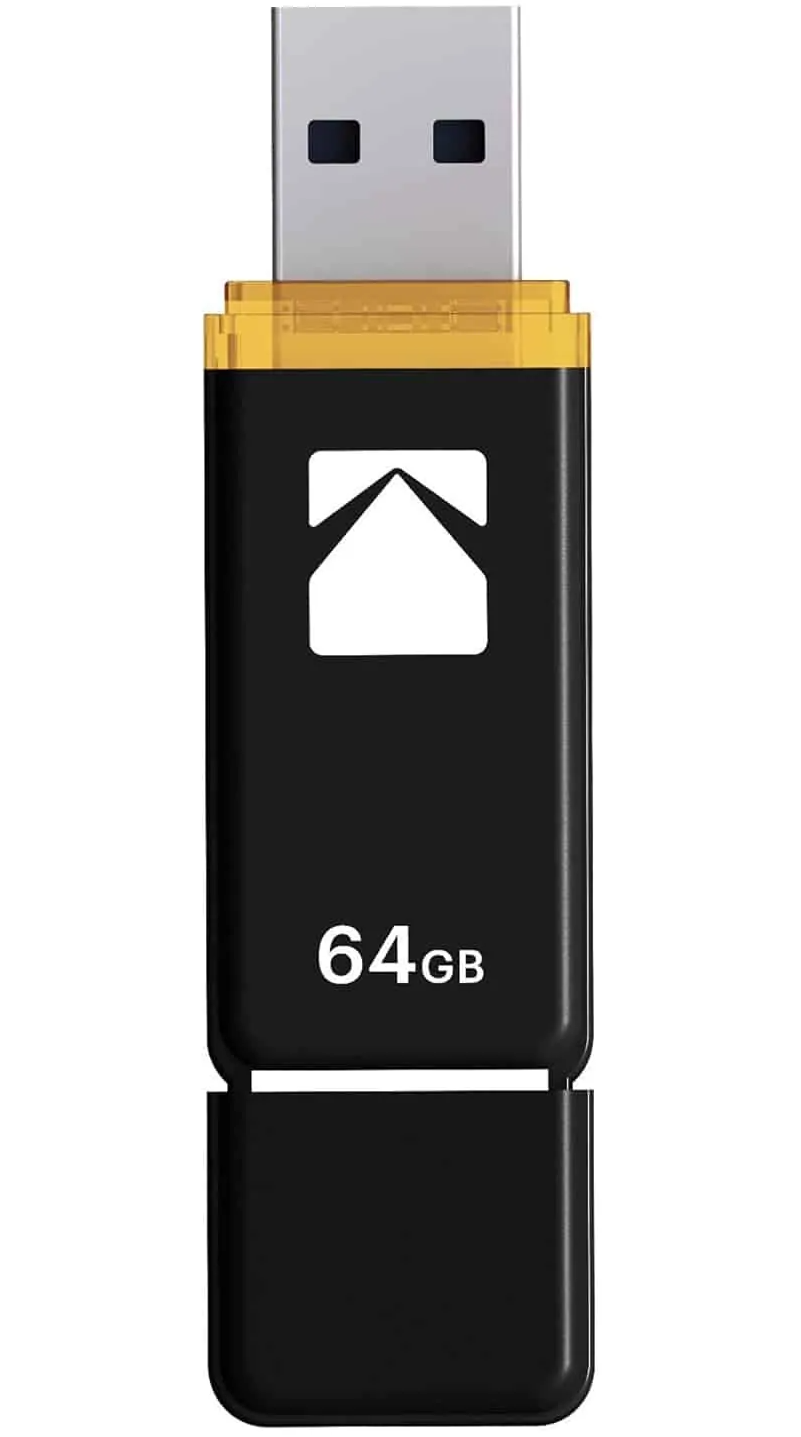 Mémoire Externe USB-A 3.2 Kodak K103, 64Gb EKMMD64GK103