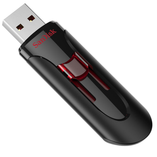 Externer USB-A 3.0 Speicher SanDisk Cruzer Glide, 32Gb SDCZ600-032G-G35