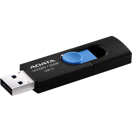 Memoria esterna USB-A 3.1 Adata UV320, 32 GB AUV320-32G-RBKBL
