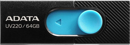 Externer USB-A Speicher Adata UV220, 64Gb AUV220-64G-RBKBL