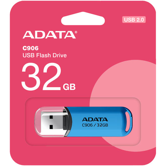 Memoria esterna USB-A Adata C906, 32Gb AC906-32G-RWB