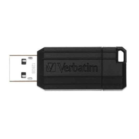 Memoria Esterna USB-A Verbatim PenDrive Pinstripe, 128Gb
