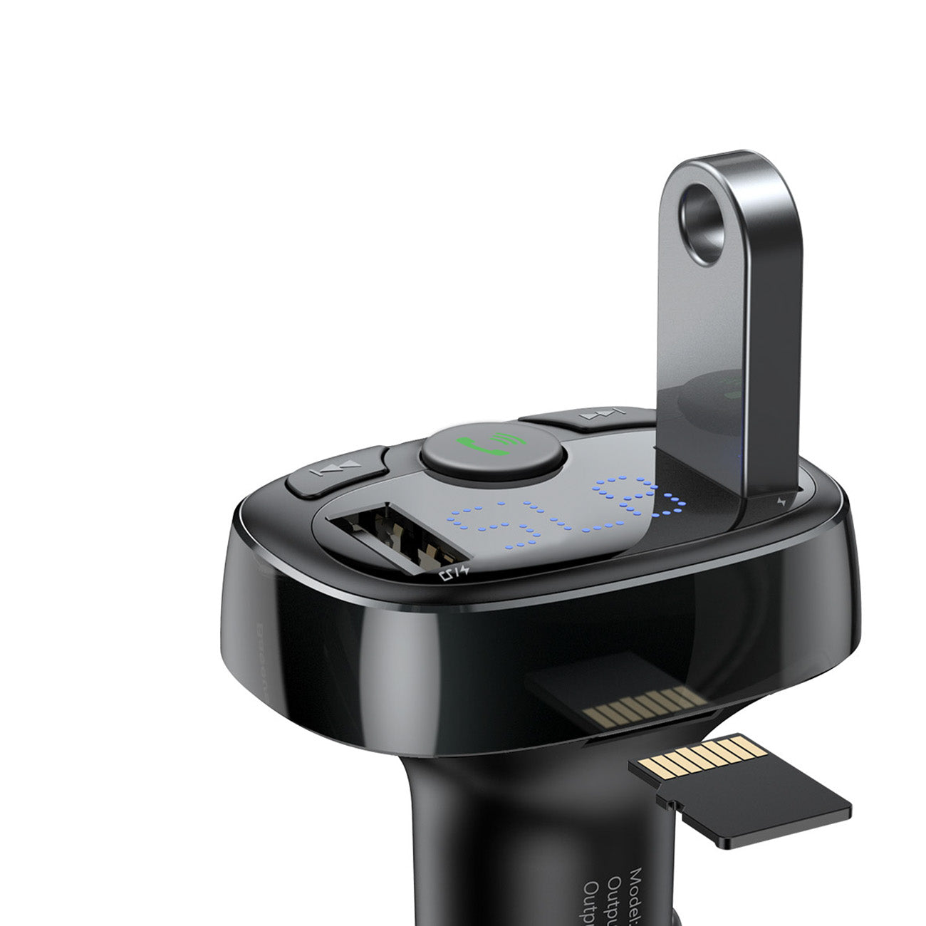 Modulatore FM Bluetooth Baseus S-09A, 2 x USB-A - 1 x microSD CCMT000001