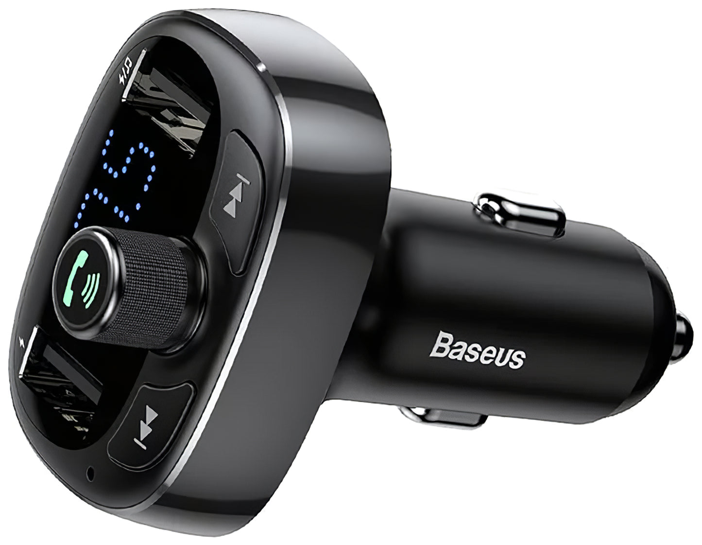 Modulatore FM Bluetooth Baseus S-09, 2 x USB-A - 1 x microSD CCMT000301