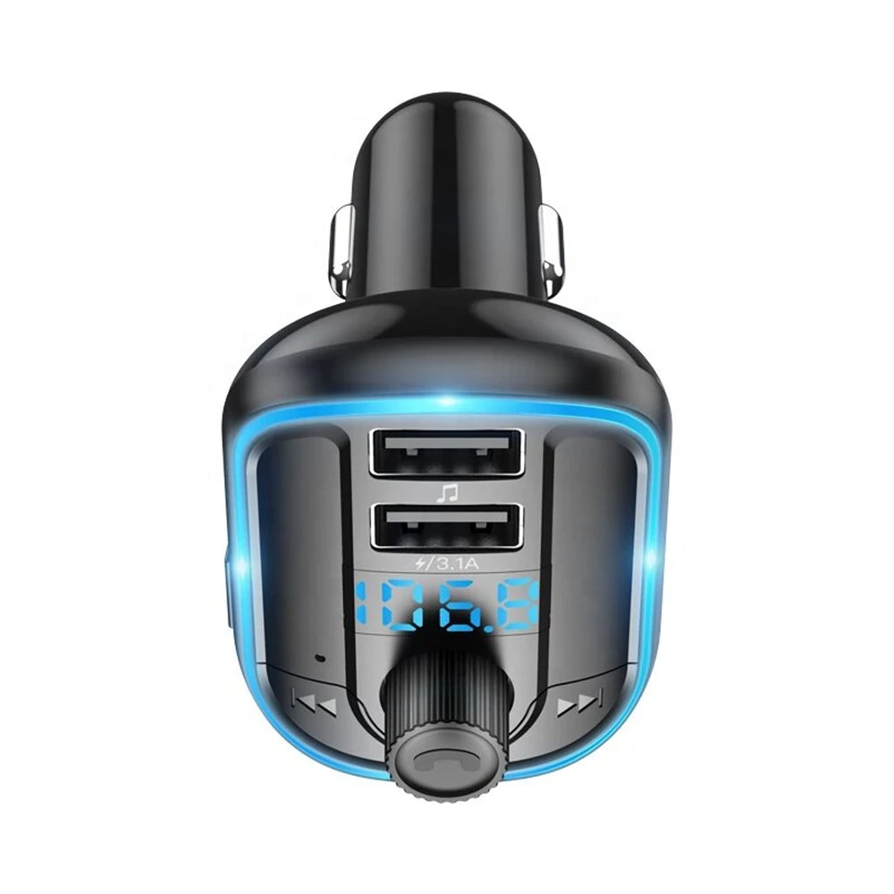 Modulateur FM Bluetooth Yesido Y44, 2 x USB-A - 1 x microSD