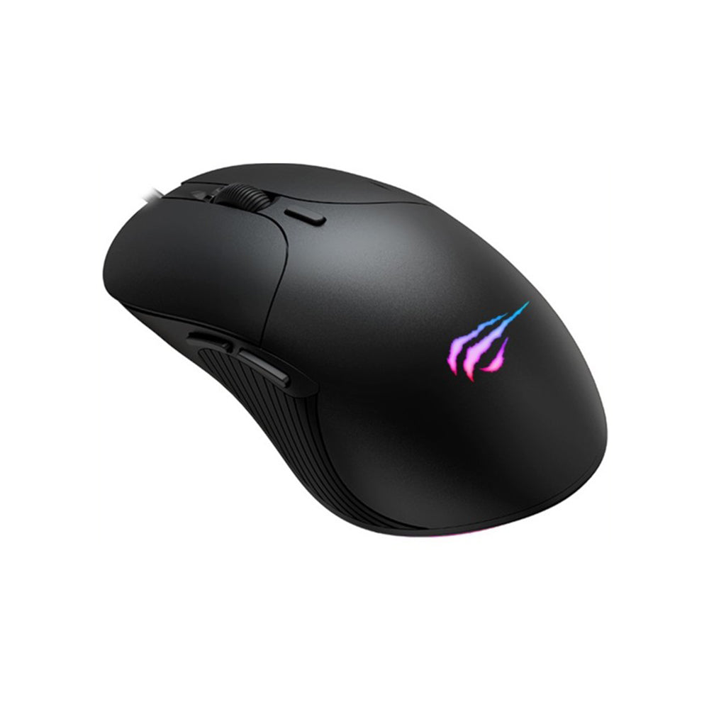 Souris Gaming Filaire USB HAVIT MS1020WB, RGB, 2400DPI, Noir