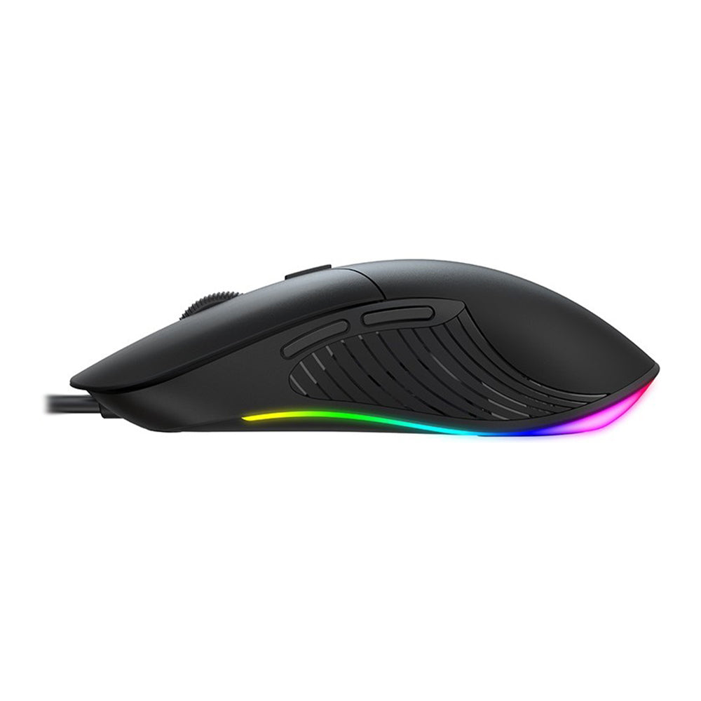 Souris Gaming Filaire USB HAVIT MS1020WB, RGB, 2400DPI, Noir
