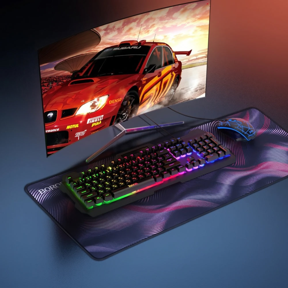 MousePad Borofone BG12 Illustrious, 800mm x 300mm, Mehrfarbig