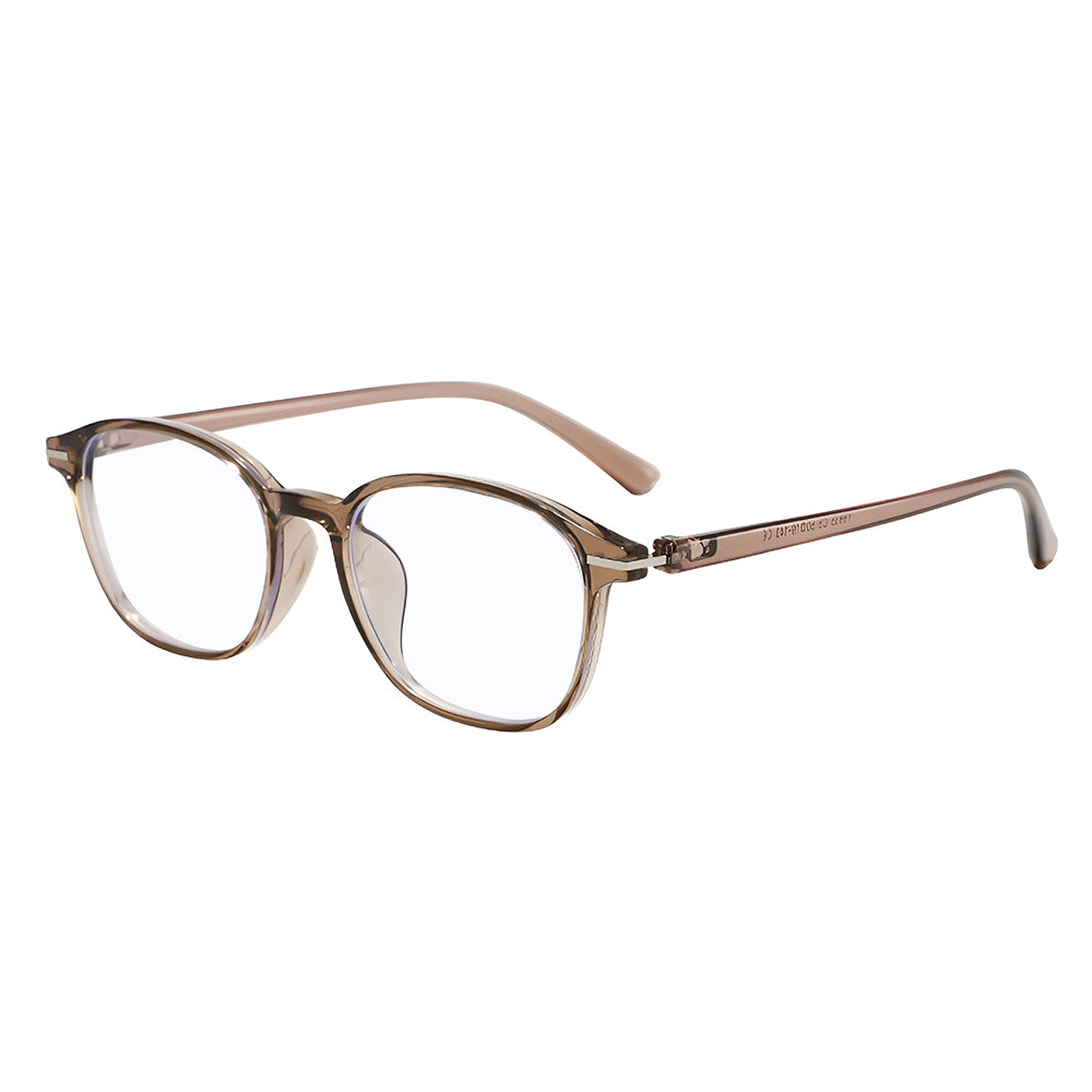 Occhiali Da Computer Unisex Techsuit 6635, Anti-Luce Blu, Marrone Chiaro