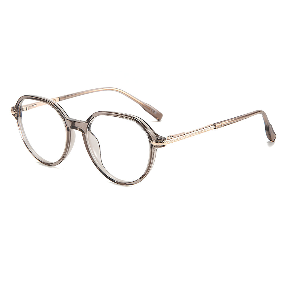 Occhiali da Computer Unisex Techsuit TM1062, Anti-Luce Blu, Marrone Chiaro