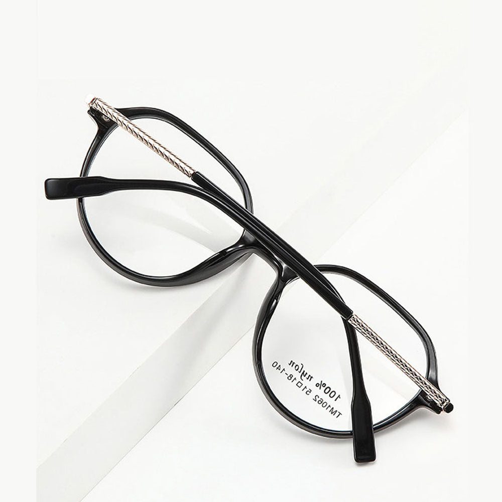 Lunettes d'ordinateur unisexes Techsuit TM1062, anti-lumière bleue, noires