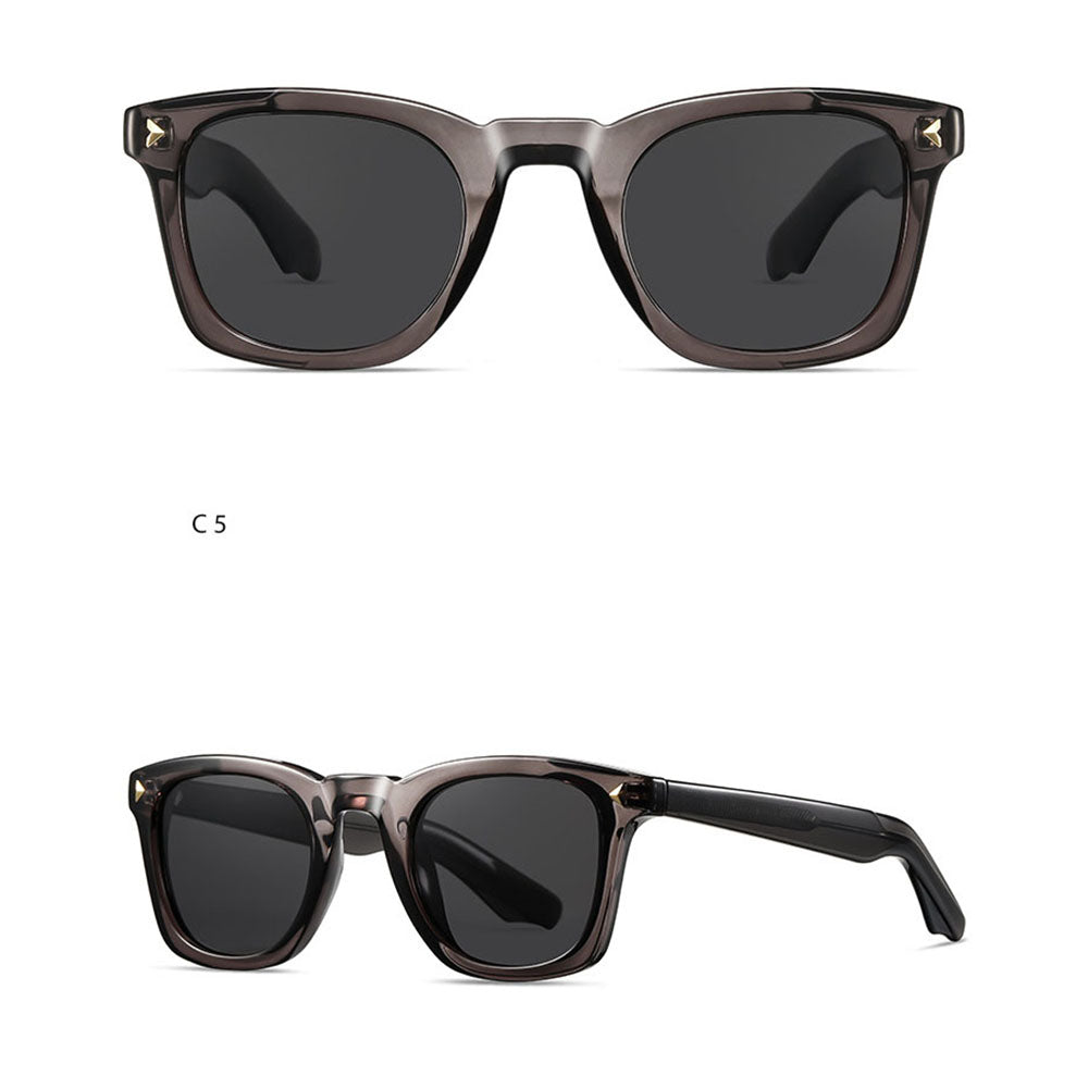 Herren-Sonnenbrille Techsuit 31243, polarisiert, UV-Schutz, Grau