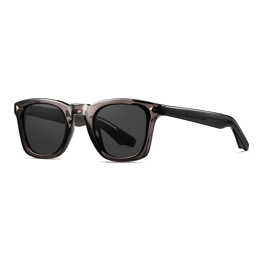 Herren-Sonnenbrille Techsuit 31243, polarisiert, UV-Schutz, Grau