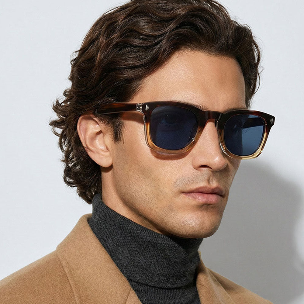 Herren-Sonnenbrille Techsuit 31243, polarisiert, UV-Schutz, Grau