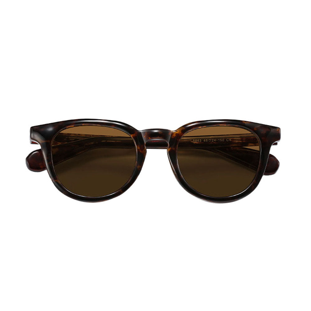 Lunettes de Soleil Homme Techsuit 8663, Polarisées, Protection UV, Marron