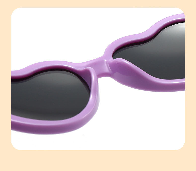Techsuit Kinder Sonnenbrille 23070, polarisiert, UV-Schutz, Schwarz Rot