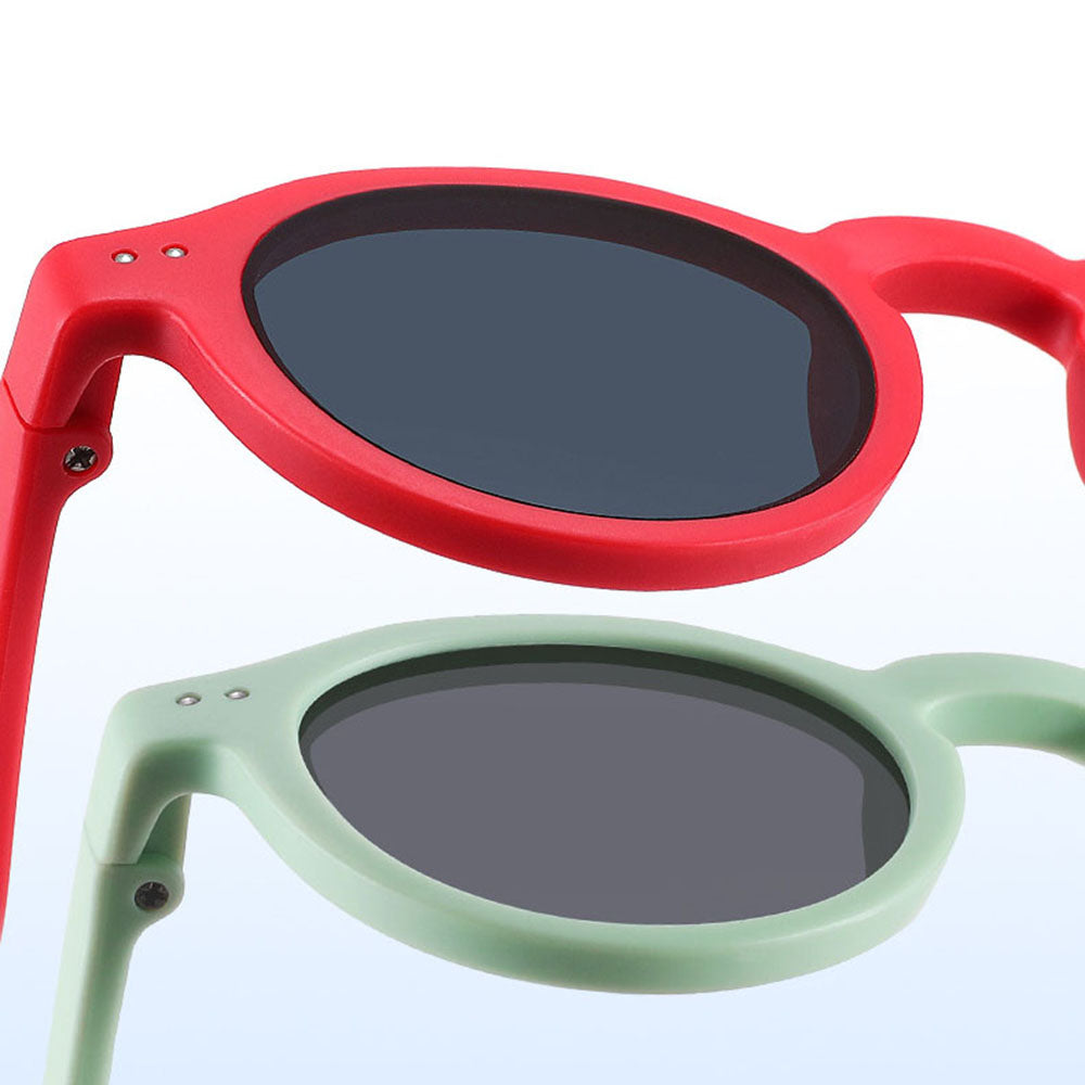 Occhiali da Sole per Bambini Techsuit 8443, Polarizzati, Protezione UV, Verdi