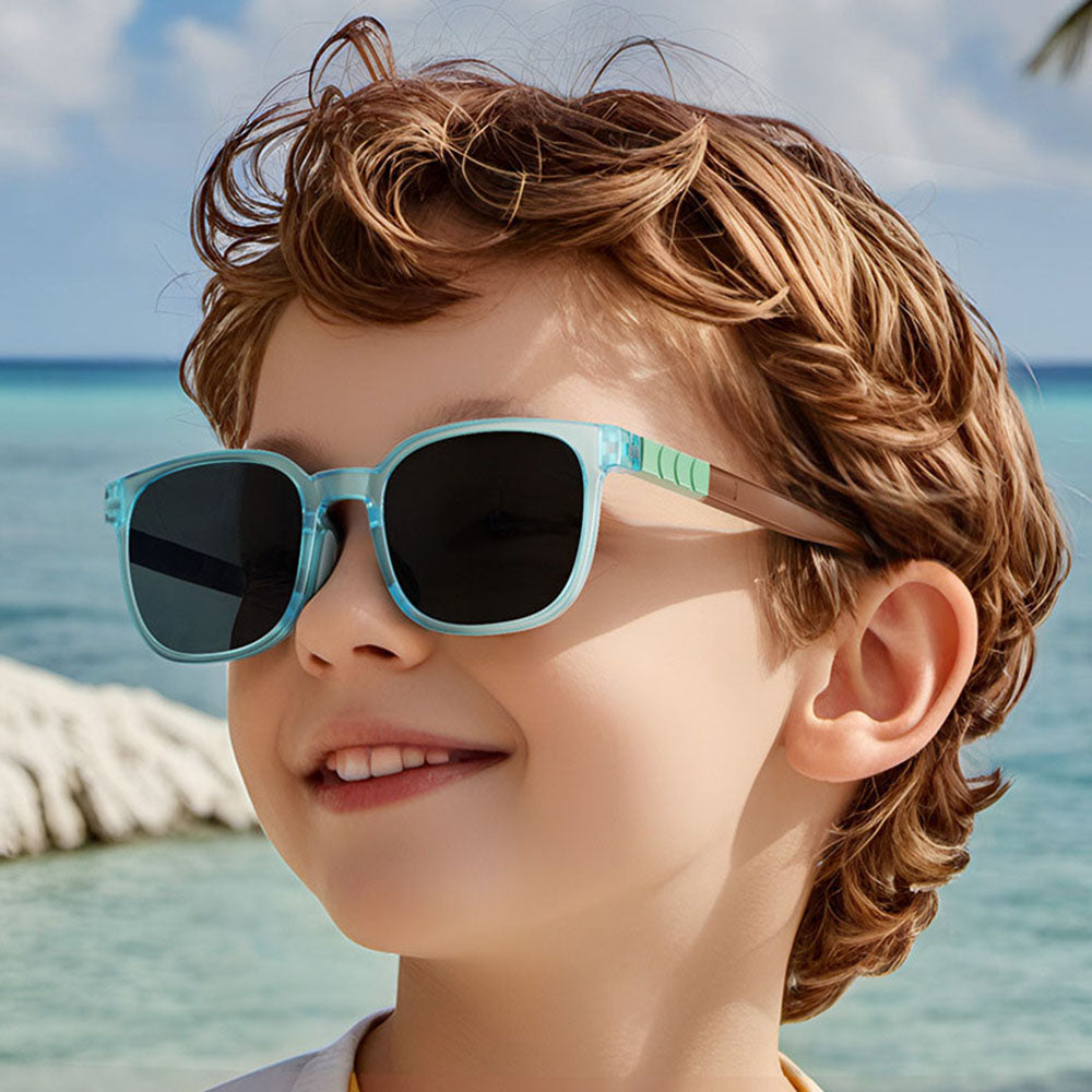 Occhiali da Sole per Bambini Techsuit 9694, Polarizzati, Protezione UV, Multicolore
